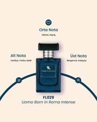 FL029 Uomo Born in Roma Intense